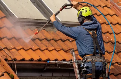 Démoussage et hydrofuge de toiture au Tholy